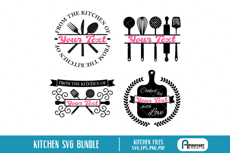 Download 4 kitchen svg, kitchen svg file, kitchen graphics, kitchen clip art By Pinoyart | TheHungryJPEG.com