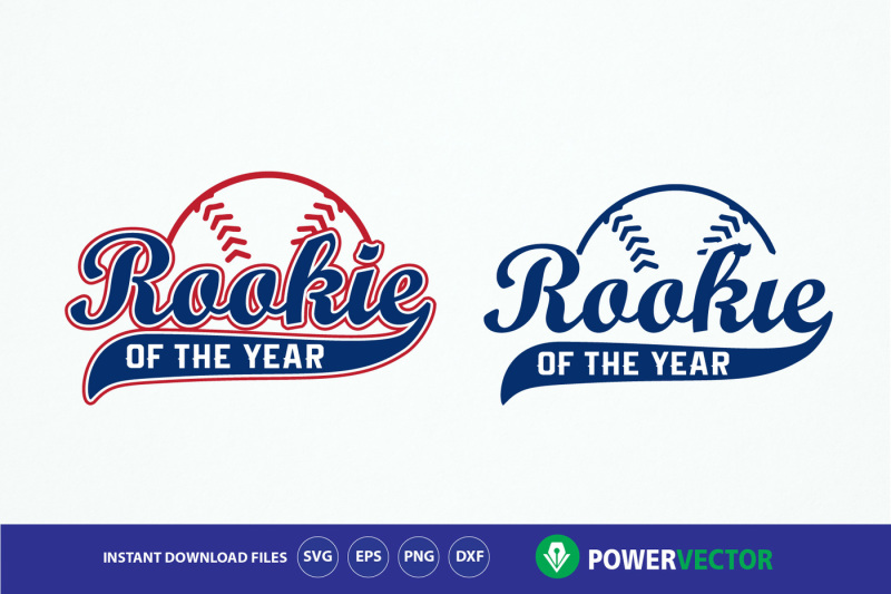 Download Free Rookie Of The Year Rookie Baseball Svg Dxf Eps Png Cut Files Svg All Free Svg Quotes Cut Files
