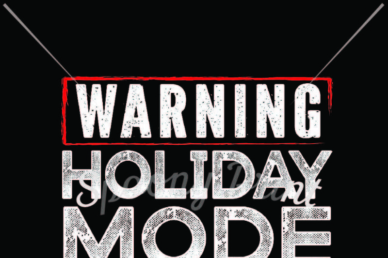 Download Free Warning Holiday Mode Crafter File