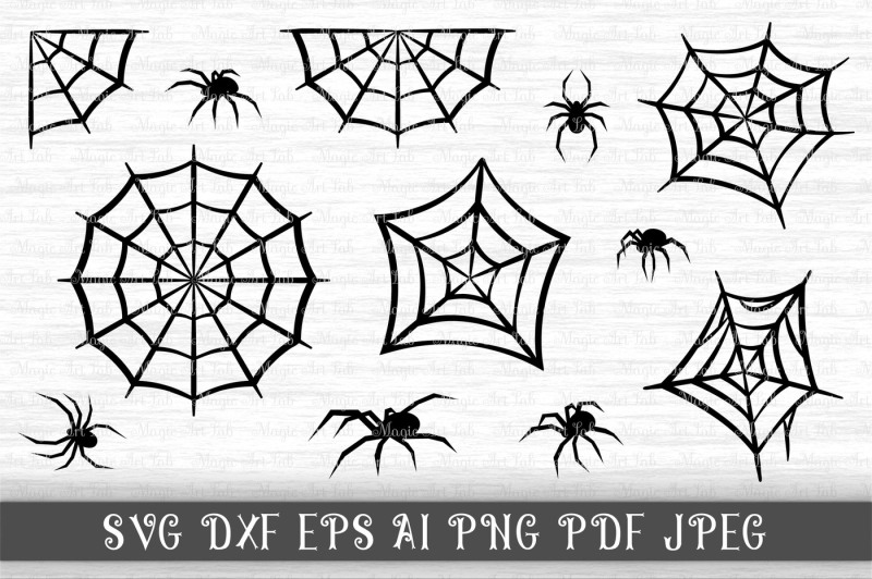 Spider Svg Black Widow Clipart Spider Web Cut File Design Free Africa Svg File