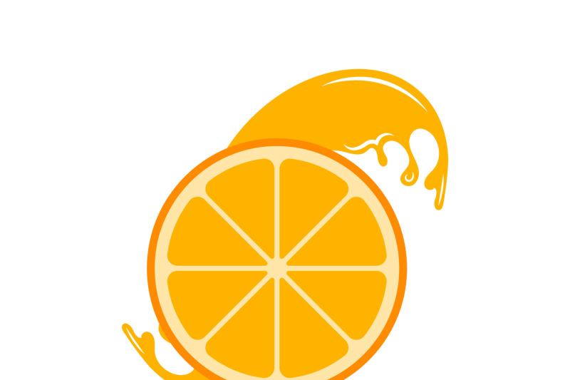 Cartoon Illustration Orange Juice Logo Label Stock Vector, 59% OFF