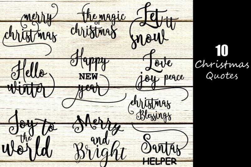 Christmas Quotes Svg Cutting Files Quotes Svg Cutting Files By Yamini Thehungryjpeg Com