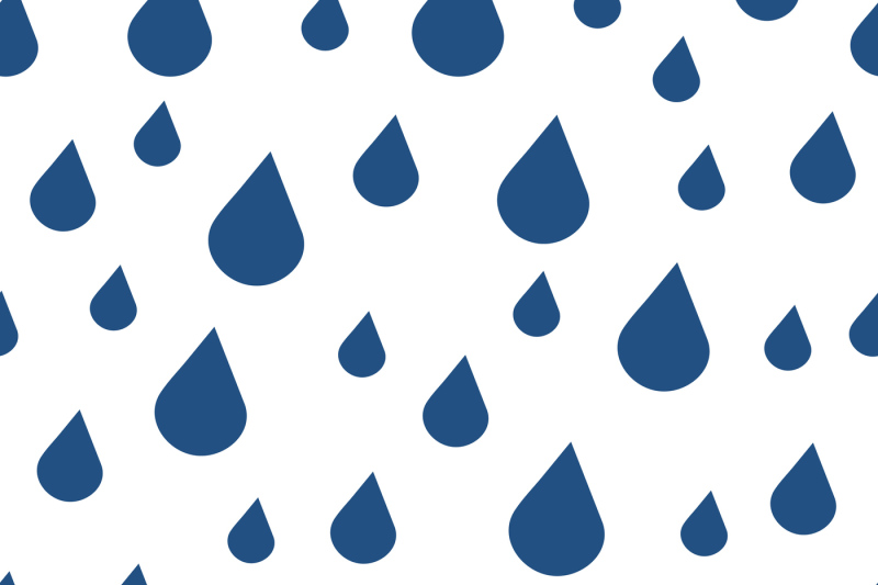 Blue vector water drops seamless pattern By Microvector | TheHungryJPEG