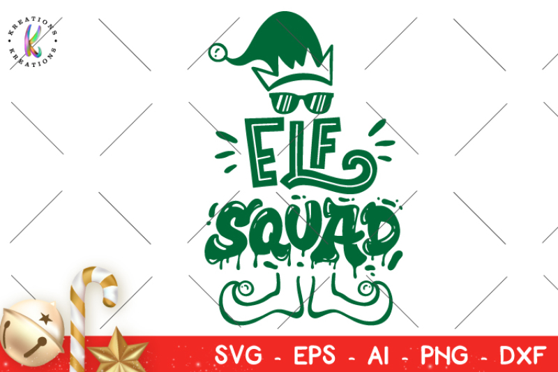 Free Elf Squad Svg Christmas Svg Hand Drawn Crafter File Free Svg Cut Files