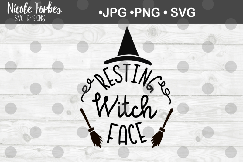 Free Resting Witch Face Svg Download Svg Files Awareness