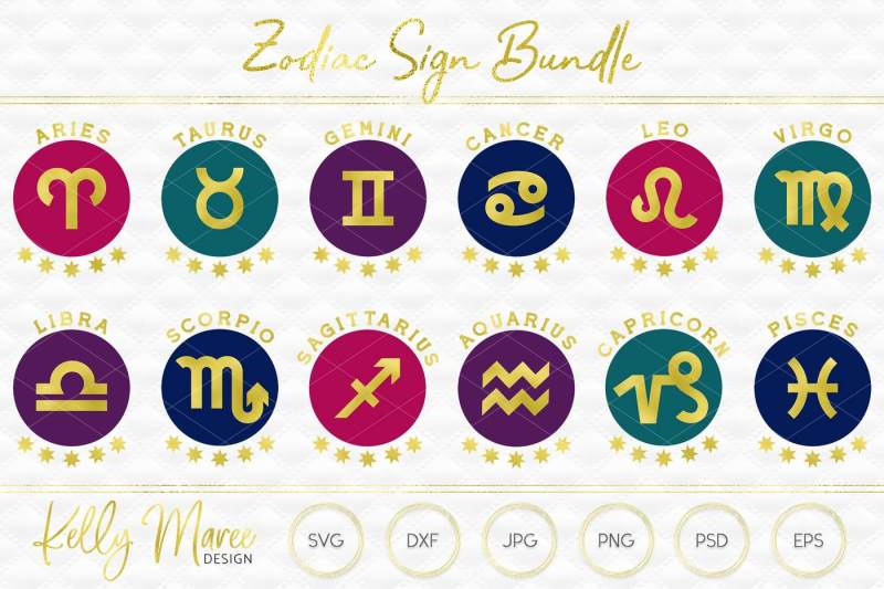 Download Free Zodiac Svg File Bundle Cut File Silhouette Cricut Zodiac Svg Crafter File Free Svg Files For Download For Best Project