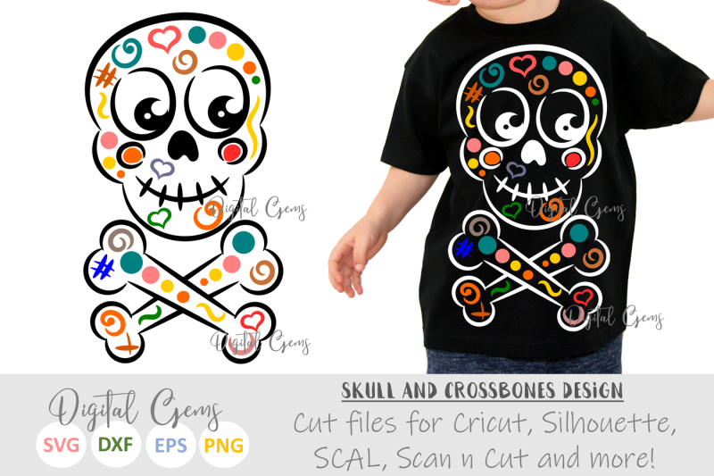 Skull And Crossbones Svg Dxf Eps Png Files Design Free Svg Files Design Images