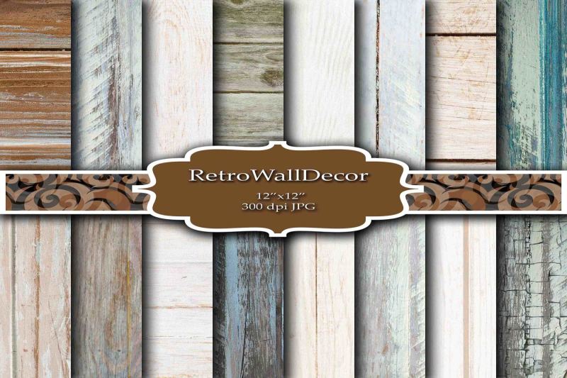 Download Free Rustic Wood Digital Paper Crafter File