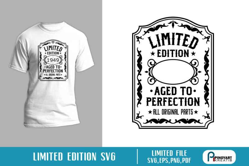 Download Limited Edition SVG, Vintage SVG, Aged SVG, Old SVG By Pinoyart | TheHungryJPEG.com