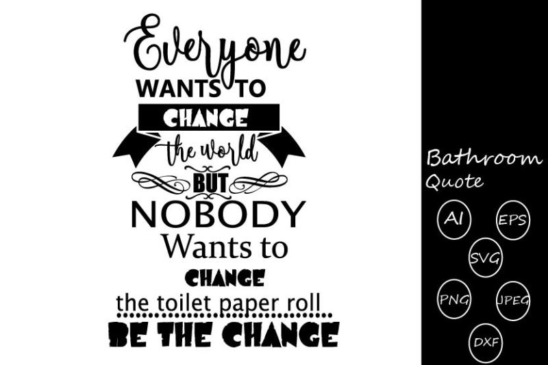 Download Bathroom quote svg cutting files | quotes svg cutting files By yamini | TheHungryJPEG.com