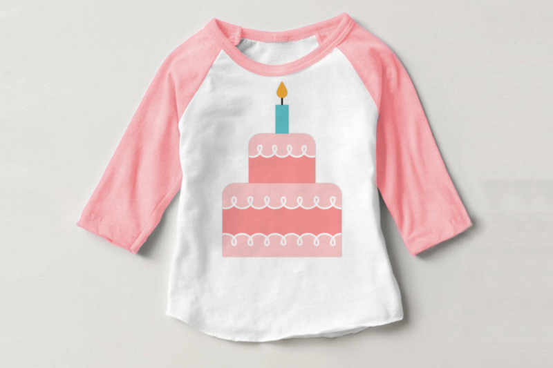 Download Free Tiered Cake With Candle | Svg | Png | Dxf Crafter File