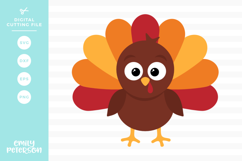 Download Free Turkey Svg Dxf Crafter File