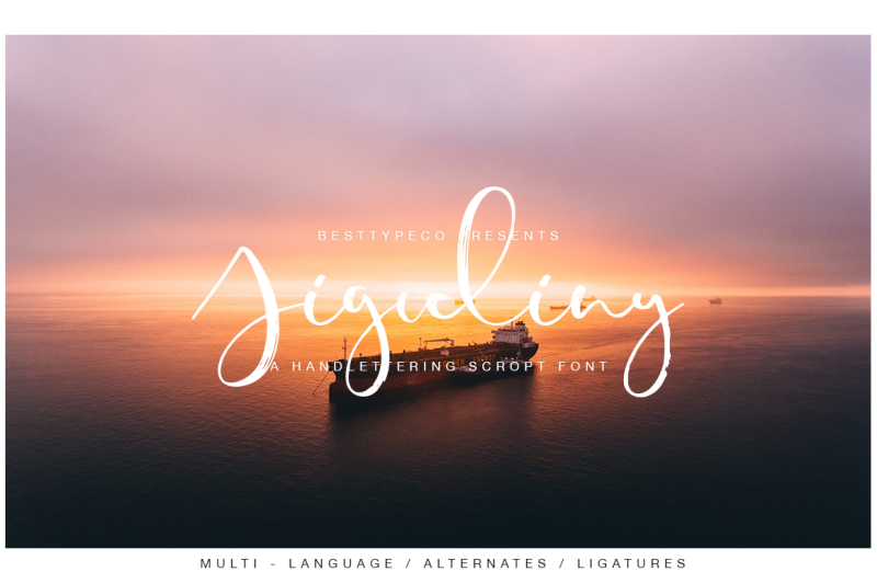 Jiguliny By Besttypeco | TheHungryJPEG