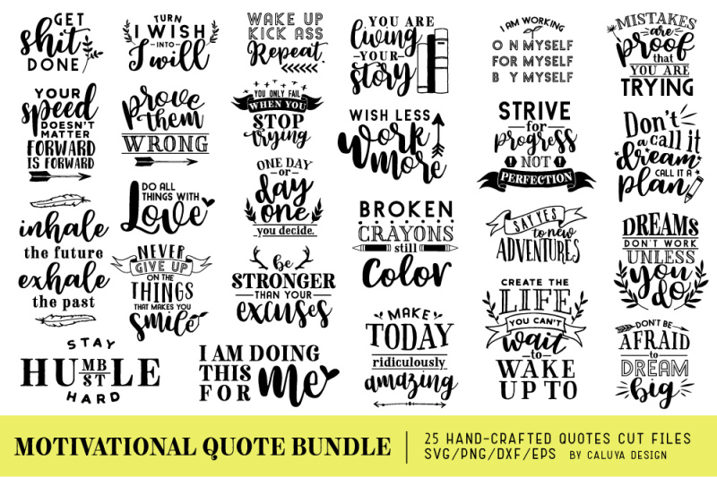 Motivational Quote Bundle Design Free Harry Potter Svg Images