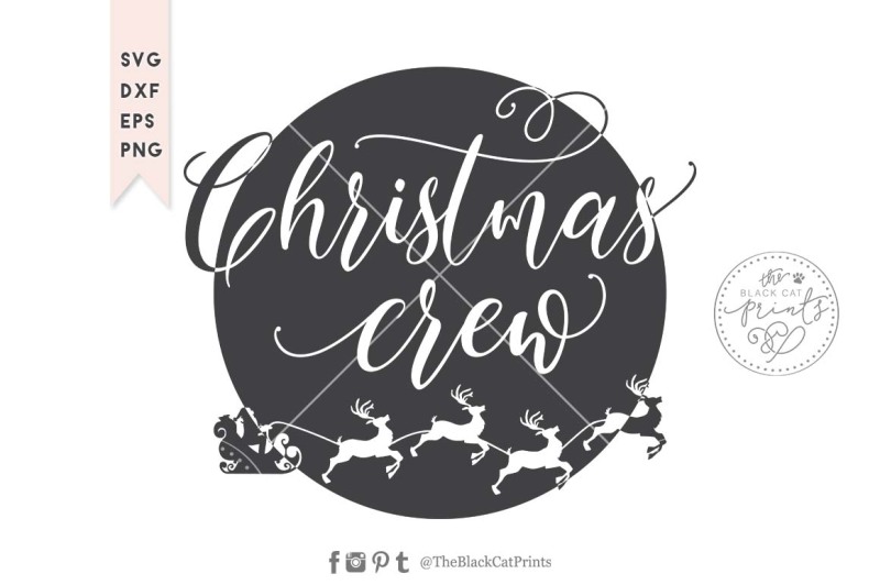 Download Free Christmas Crew Santa Svg Dxf Eps Png Crafter File Download Free Best Svg Cut Files