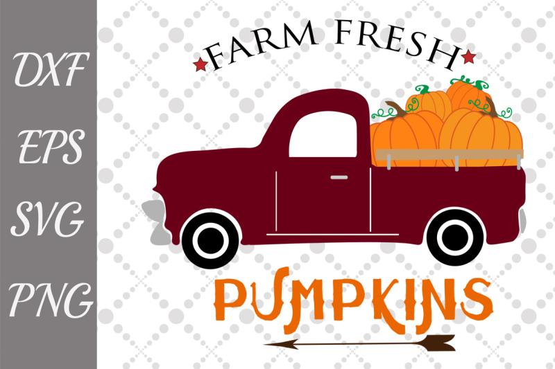 Download Pumpkin Truck Svg,FARM FRESH SVG, Pumpkin Svg,Truck Svg By ...