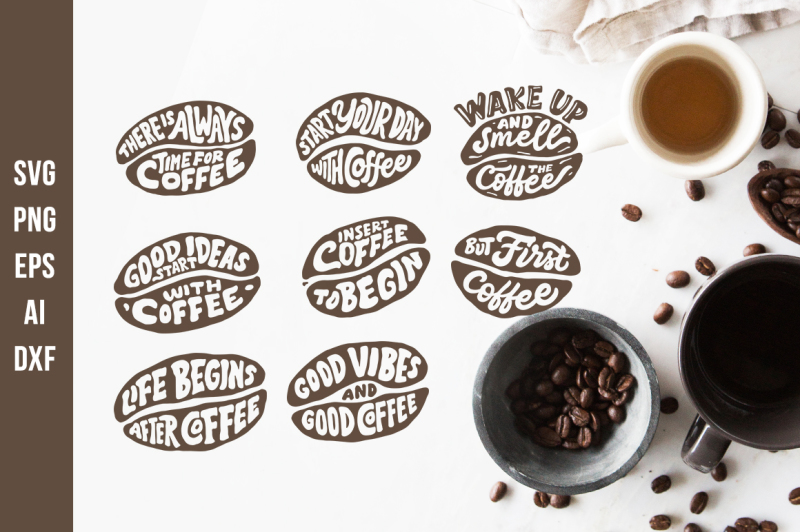 Download Free Lettering Quotes In The Coffee Beans Shape Svg Download Svg Files Music 3D SVG Files Ideas | SVG, Paper Crafts, SVG File