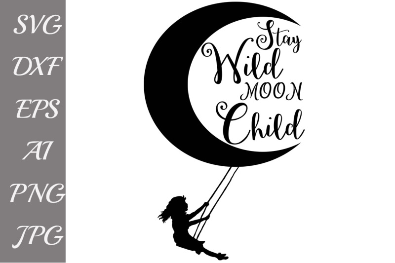 Free Free Free Moon Child Svg 285 SVG PNG EPS DXF File