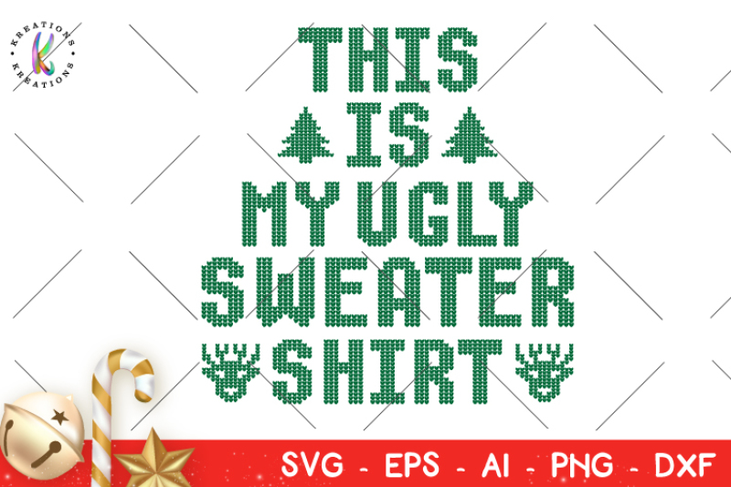 Download This Is My Ugly Sweater Shirt Svg Christmas Sweater Svg Design Free Svg Files Stick Figures 3D SVG Files Ideas | SVG, Paper Crafts, SVG File