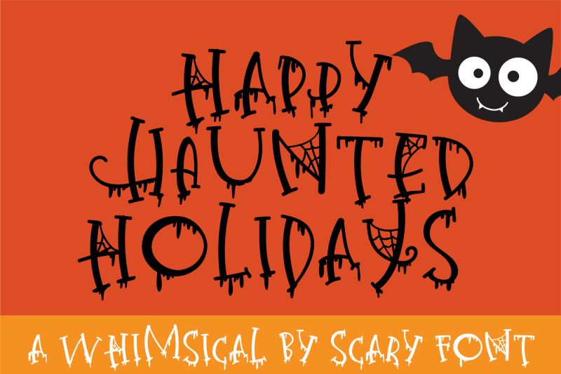 Pn Happy Haunted Holidays By Illustration Ink Thehungryjpeg Com