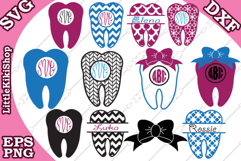 Download Free Tooth Svg Tooth Monogram Svg Dentist Svg Tooth Split Monogram Svg Icon Font Svg Icon Sets Free Download