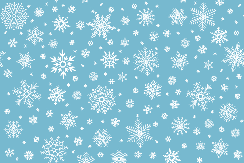 Premium AI Image  Seamless pattern with stars and snowflakes on pastel  background