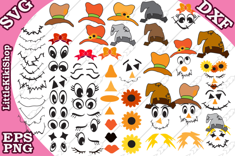 Download Free Big Scarecraw Bundle Svg, BIG BUNDLE KIT, Scarecraw ...