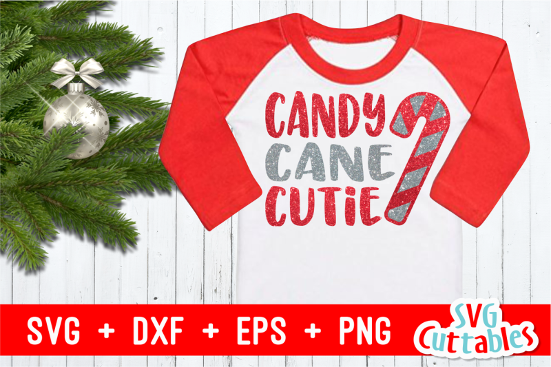 Candy Cane Cutie | SVG Cut File By Svg Cuttables | TheHungryJPEG