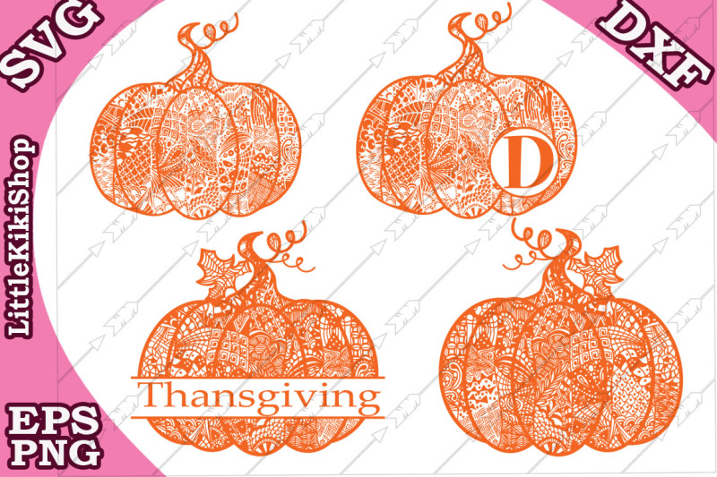 Download Free Bundle Pumpkin Svg Thanksgiving Svg Mandala Pumkin ...