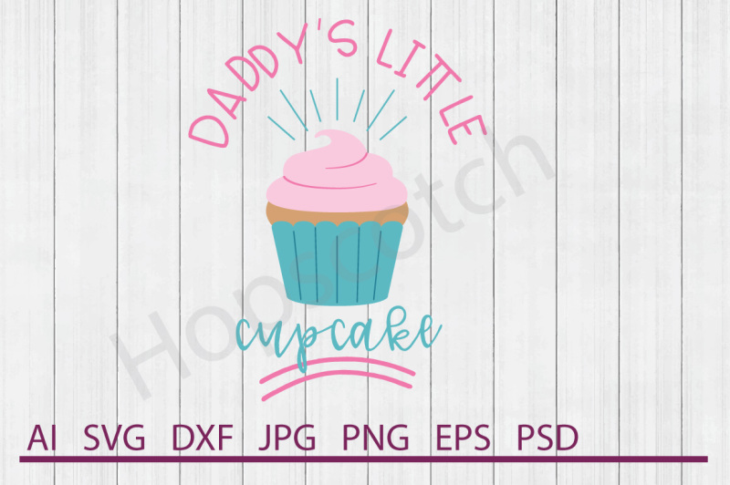 Cupcake Svg Cupcake Dxf Cuttable File By Hopscotch Designs Thehungryjpeg 2189