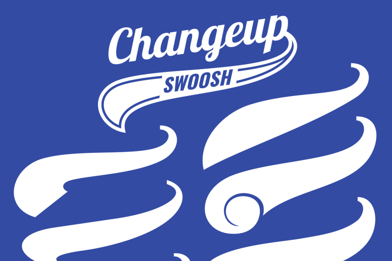 Vintage Swash Baseball Logo Tails Vector Set By Microvector Thehungryjpeg Com