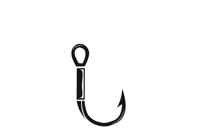 Fish hook or fishing line angle vector icon By Microvector