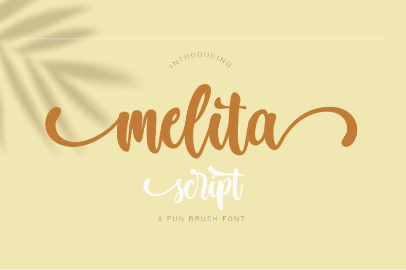 Melita Script By Franstudio Thehungryjpeg Com