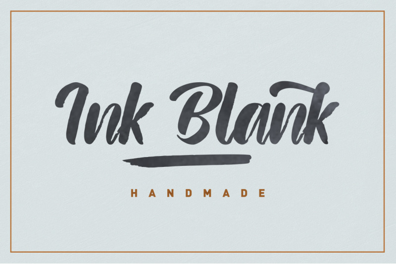 Ink Blank Script By Franstudio | TheHungryJPEG