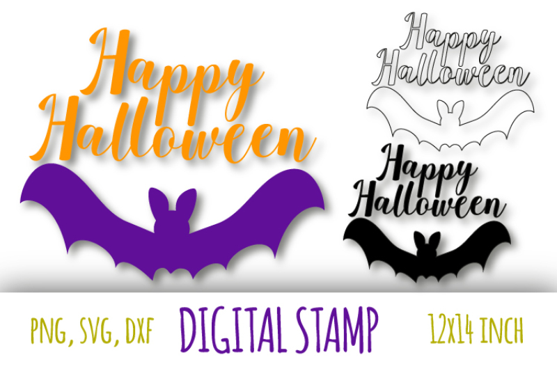 Download Free Free Happy Halloween Svg Bat Silhouette Cut Files Crafter File PSD Mockup Template
