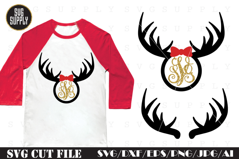 Free Antler Monogram Svg Free Download Svg Files Spring