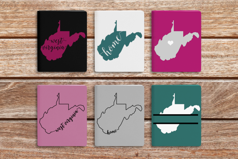 Free State Of West Virginia Set Svg Png Dxf Svg Download Svg Files Dogs