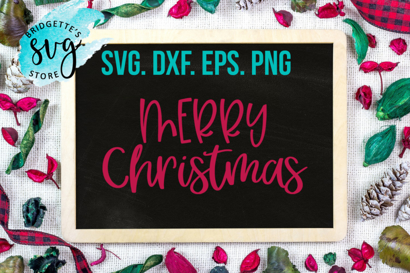 Christmas SVG DXF EPS PNG File By Bridgettes SVG Store | TheHungryJPEG