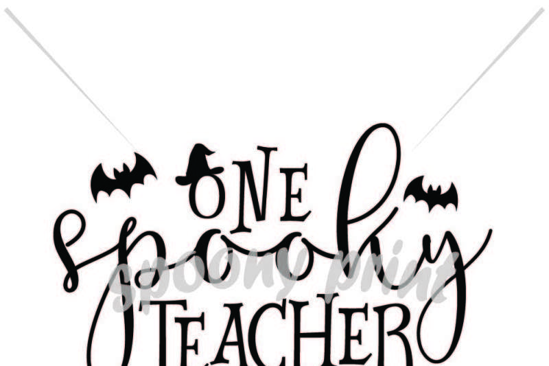 Download Free One Spooky Teacher Crafter File