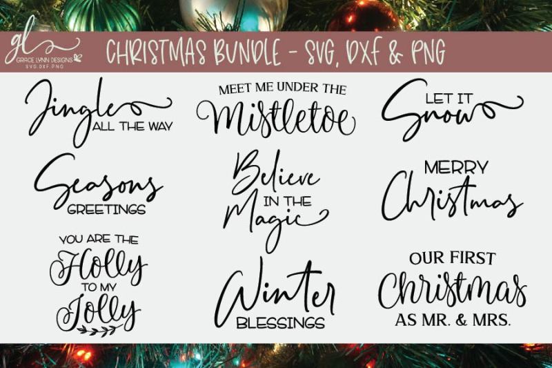 Free Christmas Bundle Svg Cut File Bundle Crafter File Free Svg Files For Cricut Silhouette And Brother Scan N Cut