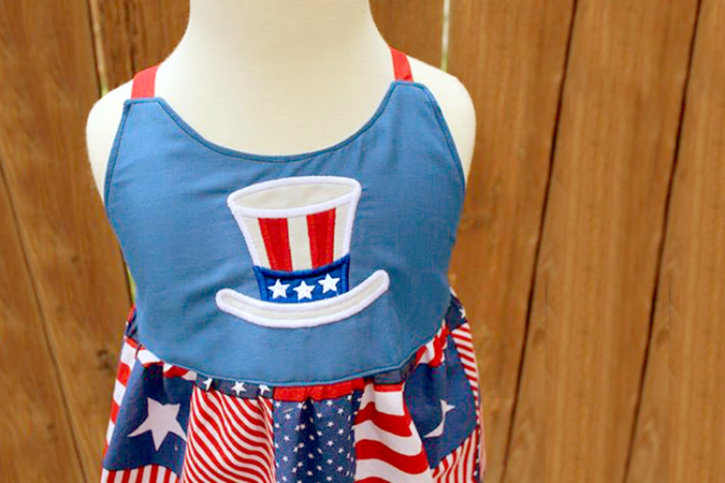 Download Free Uncle Sam Hat | Applique Embroidery Crafter File