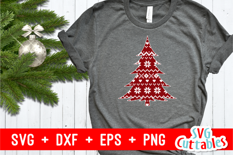 Christmas Tree Sweater Cut File Design Free Svg Files Australian