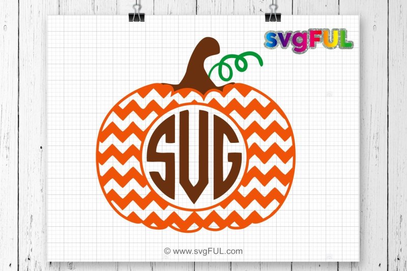 Download Free Chevron Pumpkin Svg Pumpkin Monogram Svg Pumpkin ...