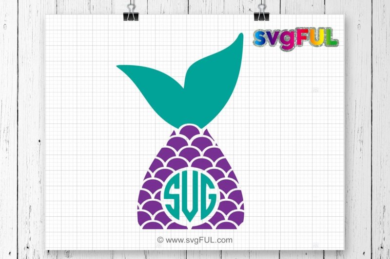 Free Free 306 Mermaid Tail Banner Svg SVG PNG EPS DXF File