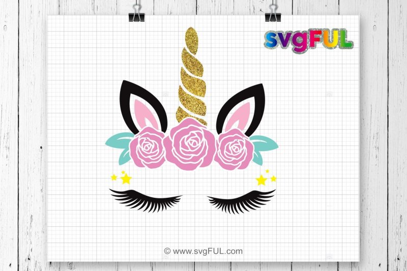 Download Unicorn Head Svg File Free