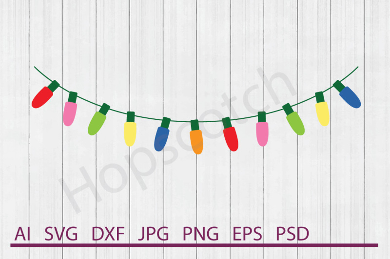 Download Free Christmas Lights Svg Christmas Lights Dxf Cuttable File Crafter File Cricut Svg File Photos Graphics Fonts Themes Yellowimages Mockups