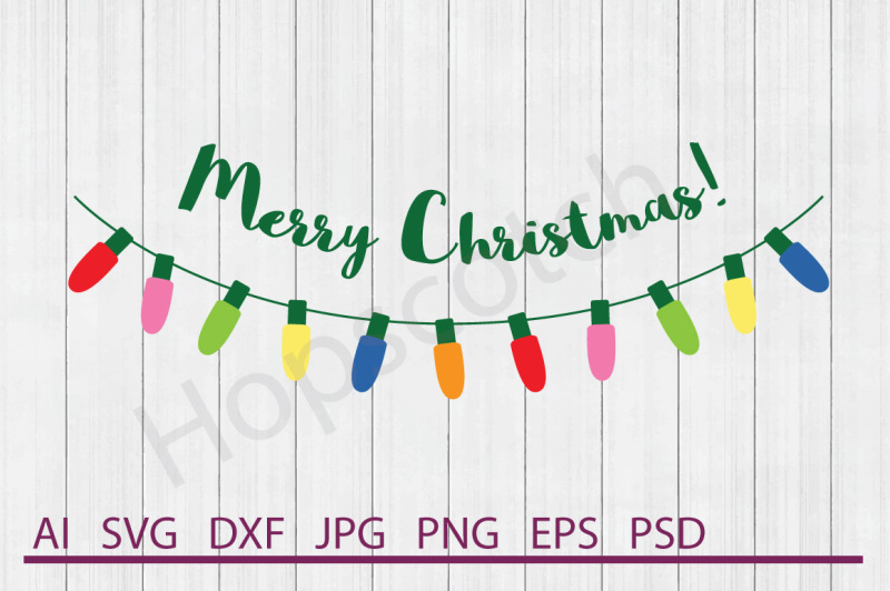 Download Free Free Christmas Lights Svg Christmas Lights Dxf Cuttable File Crafter File PSD Mockup Template