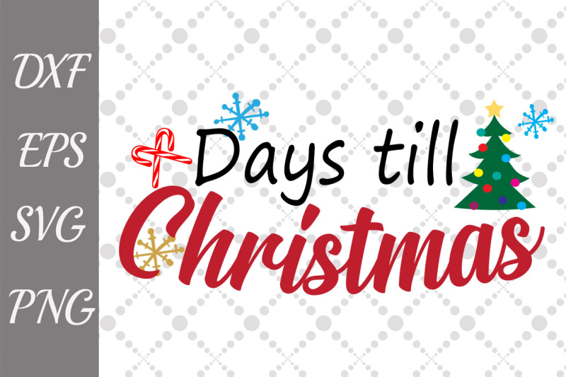 Download Days Til Christmas Svg Christmas Cut Files Christmas Svg Design Free Jack Skellington Svg File