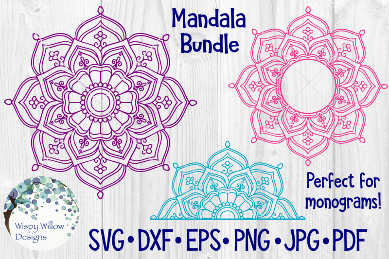 Download Mandala Bundle Design Free Download Disney Svg Files SVG, PNG, EPS, DXF File