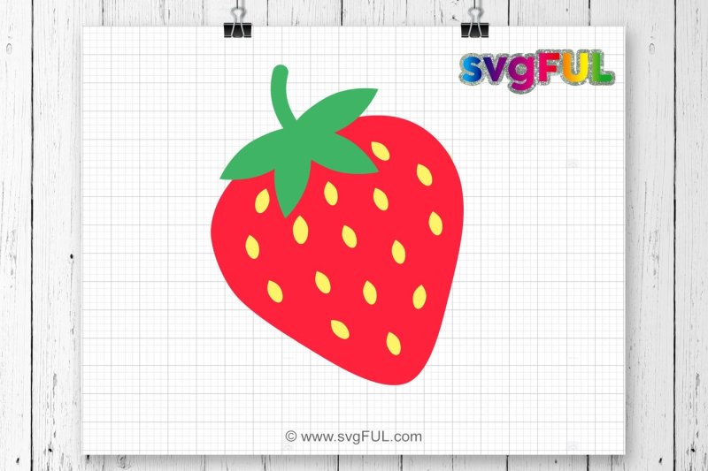 Download Free Strawberry Svg Strawberry Clipart Cutting File Summer Svg Crafter File